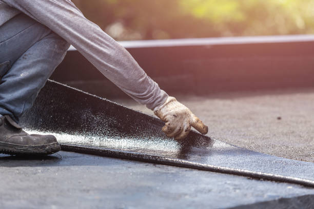 Professional Emergency Waterproofing technician working in Coram, NY